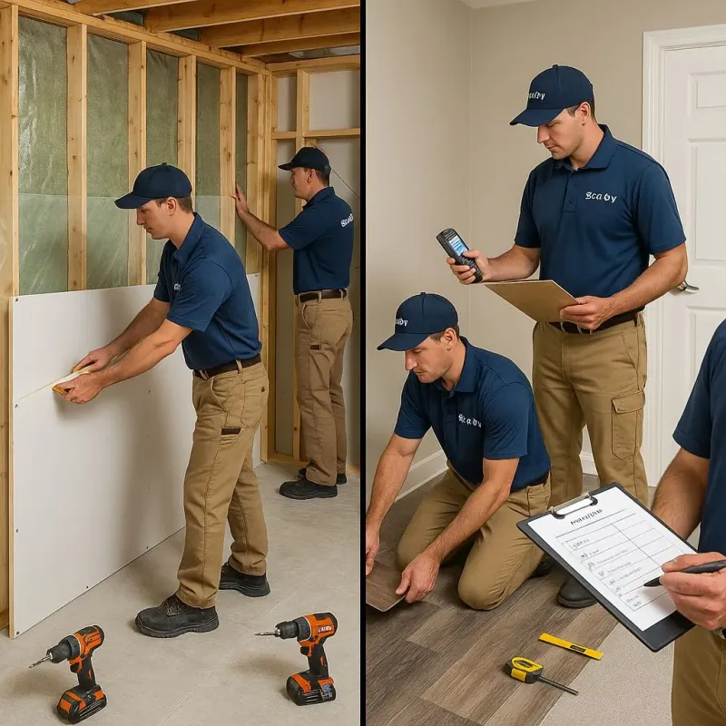 Repairs and Reconstruction process in Adams County, WA